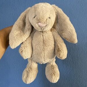 Jellycat Medium Bashful Beige Bunny Stuffed Animal